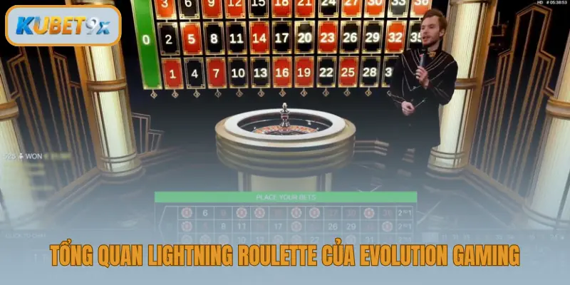Lightning Roulette hệ số nhân 500x và RTP 97,30% từ Evolution Gaming